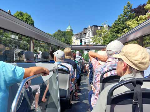 Fahrt mit dem Cabriobus durch das Vest Recklinghausen